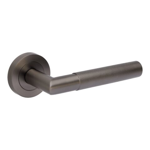 Zanda Vertex Round Lever Set Only Graphite Nickel