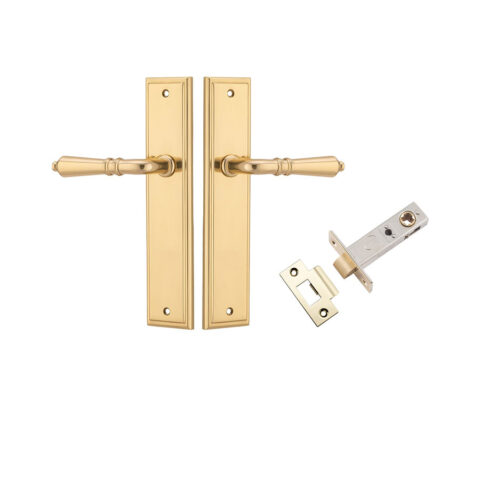 Iver Sarlat Stepped Passage Lever Kit Polished Brass