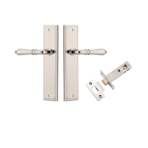 Iver Sarlat Stepped Passage Lever Kit Polished Nickel