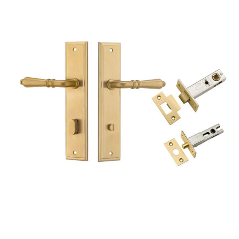 Iver Sarlat Stepped Privacy Lever Kit Brushed Gold PVD