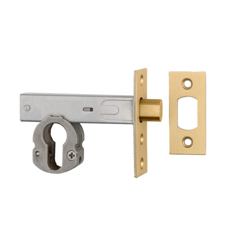 Iver Euro Mortice Deadbolt Only Brushed Brass