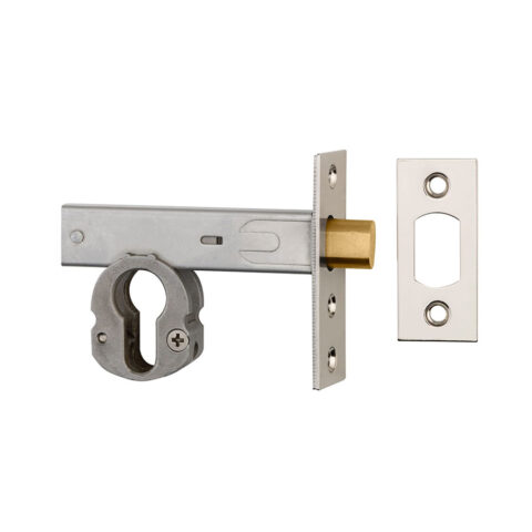 Iver Euro Mortice Deadbolt Only Polished Nickel