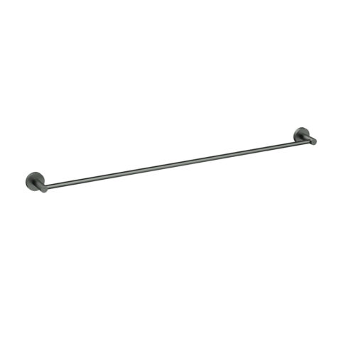 P&P Plus Otus Slimline SS304 Single Towel Rail 900mm Gunmetal