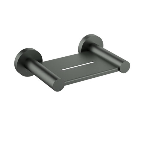 P&P Plus Otus Slimline SS304 Metal Soap Dish Gunmetal