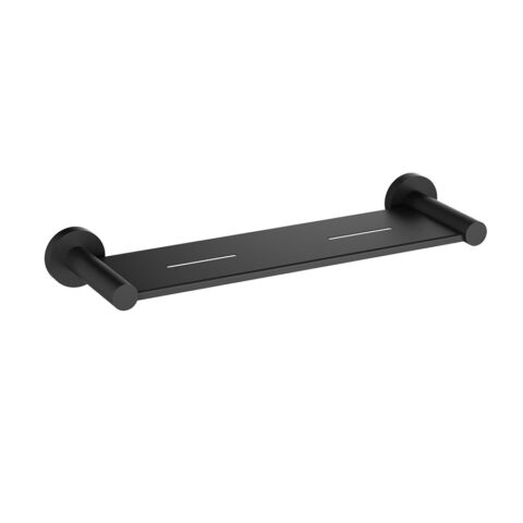 P&P Plus Otus Slimline SS304 Metal Shelf Matte Black