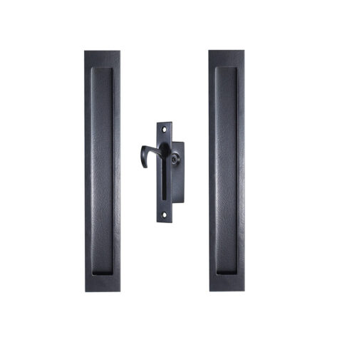 Zanda Verve 300mm Sliding Door Pull Kit Matte Black