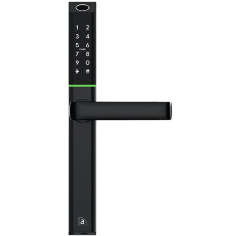 Austyle 59400 Mortice Digital Narrow Smart Door Entrance Set with 30mm Backset Black