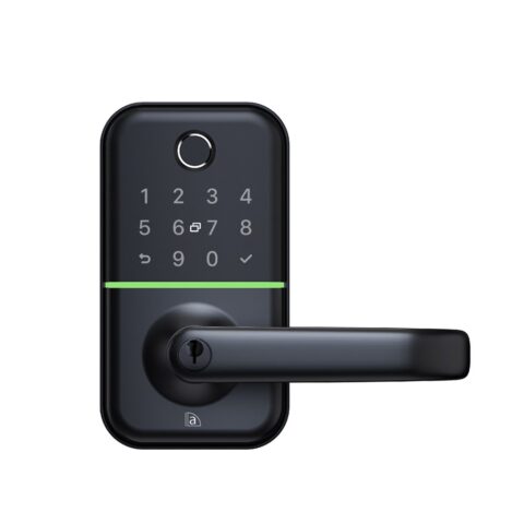 Austyle Smart Digital C4 Key In Lever Set Black