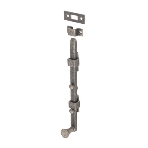 Tradco 255mm Panic Bolt Rumbled Nickel