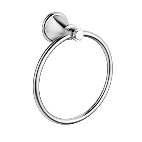 Ikon Clasico Towel Ring Chrome