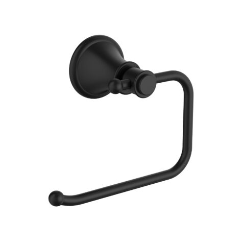 Ikon Classico Toilet Roll Holder Matte Black