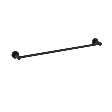 Ikon Linie 600mm Single Towel Rail Matte Black