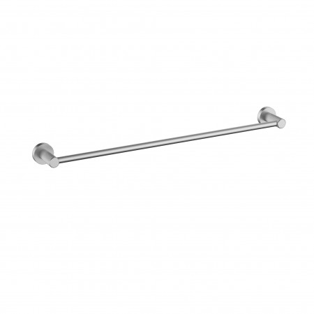 Ikon Linie 800mm Single Towel Rail Brushed Nickel