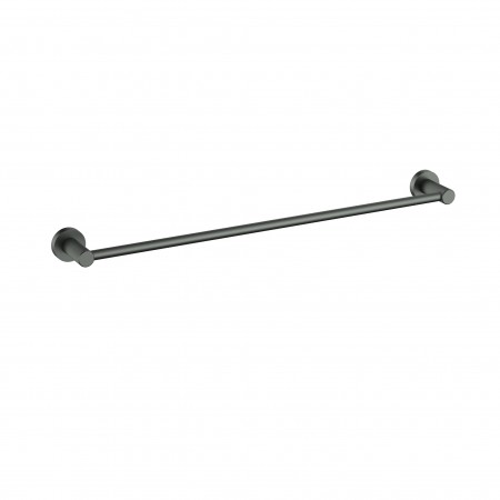 Ikon Linie 800mm Single Towel Rail Gunmetal