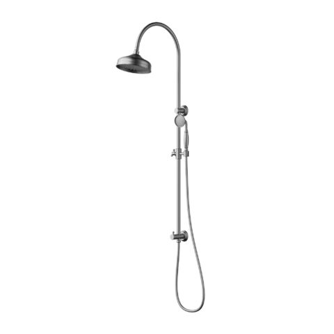 Ikon Classico Shower Set Brushed Nickel
