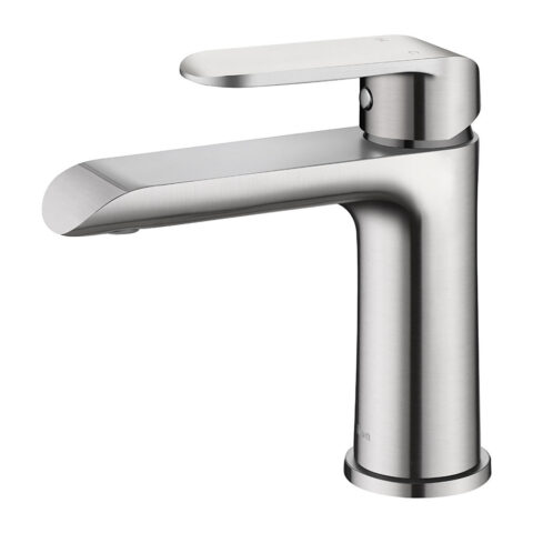Ikon Kara Basin Mixer Brushed Nickel