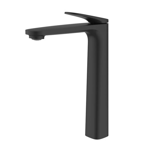 Ikon Sulu ll High Rise Basin Mixer Matte Black