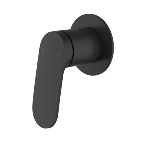 Ikon Sulu II Wall Mixer Trim Kit Matte Black