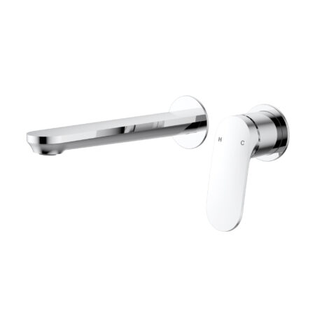 Ikon Sulu II Separate Wall Basin Mixer Trim Kit Chrome