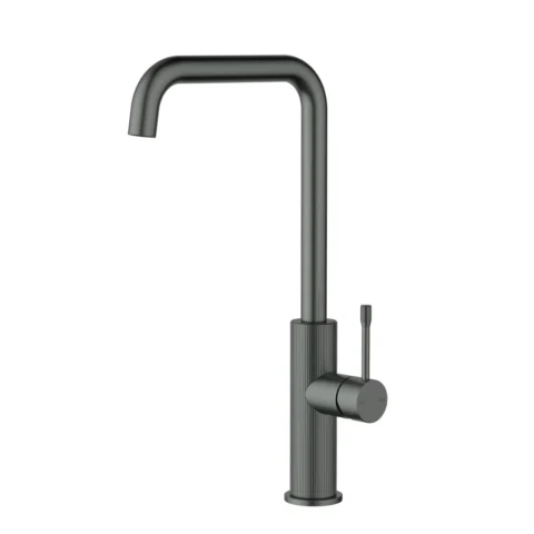 Ikon Linie Squareneck Sink Mixer Gunmetal