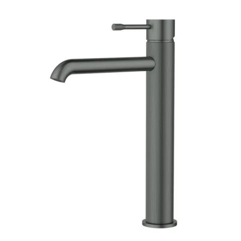 Ikon Linie High Rise Basin Mixer Gunmetal