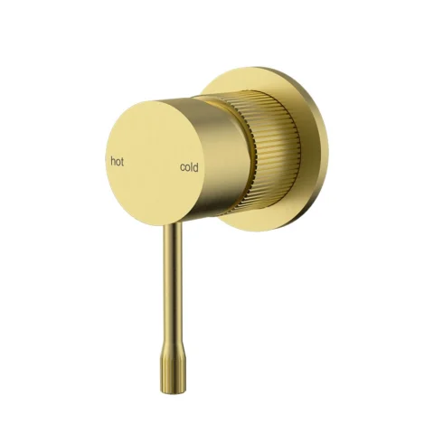 Ikon Linie Wall Mixer Trim Kit Brushed Gold