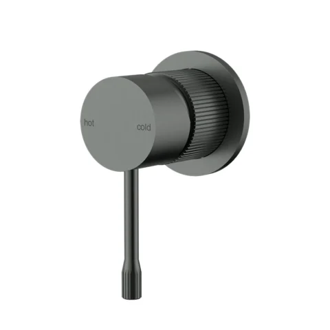 Ikon Linie Wall Mixer Trim Kit Gunmetal