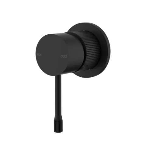 Ikon Linie Wall Mixer Trim Kit Matte Black