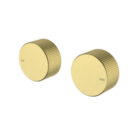 Ikon Soko 1/4 Turn C/D Wall Top Assembly Brushed Gold