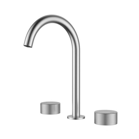 Ikon Soko 1/4 Turn C/D Basin Set Brushed Nickel