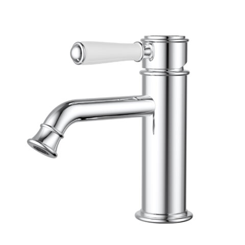 Ikon Clasico Basin Mixer Ceramic Handle Chrome
