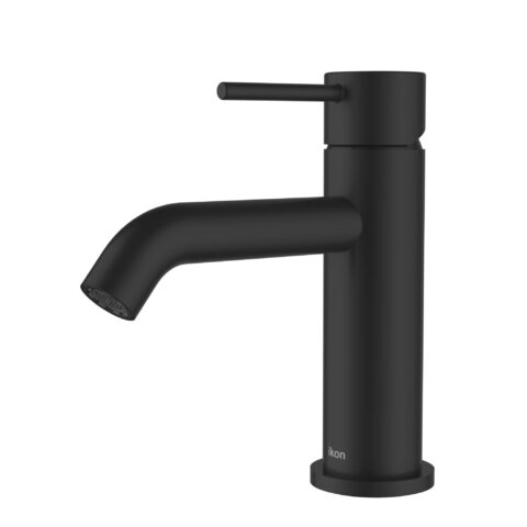 Ikon Hali Basin Mixer Matte Black