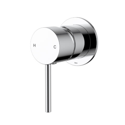Ikon Hali Wall Mixer 60mm Cover Plate Chrome