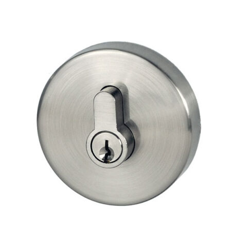 Nidus Round Lonsdale Eurobolt Key/Key Brushed Nickel