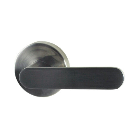 Nidus Spring Passage Lever Brushed Nickel