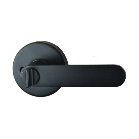 Nidus Spring Privacy Lever Matte Black