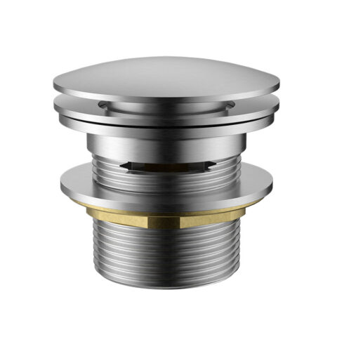 P&P Pop Up Waste (Waste Overflow) Brushed Nickel