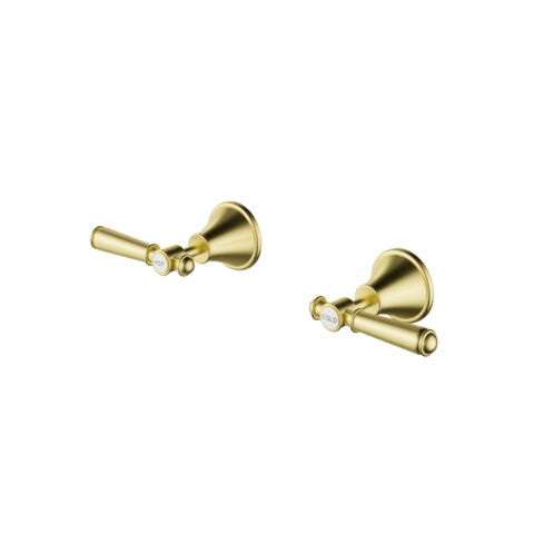 Ikon Classico Wall Top Assemblies Brushed Gold