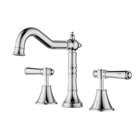 Ikon Clasico Basin Tap Set Chrome