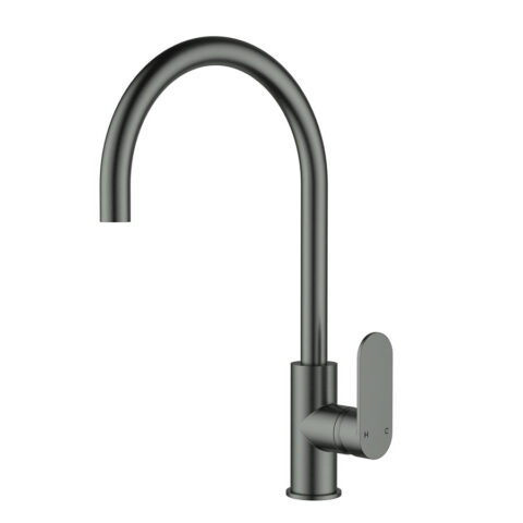 P&P Plus Sora SS Sink Mixer Gunmetal