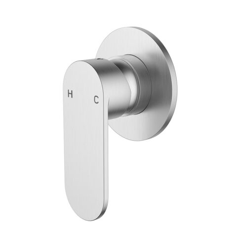 P&P Plus Sora SS Wall Mixer Trim Kit Stainless Steel