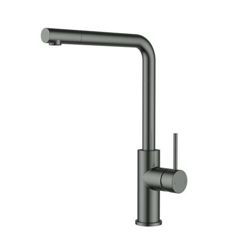P&P Plus Otus Slimline SS Pull-Out Sink Mixer Gunmetal