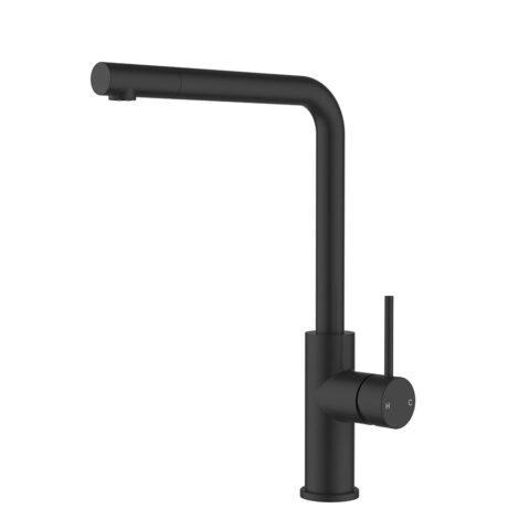 P&P Plus Otus Slimline SS Pull-Out Sink Mixer Matte Black
