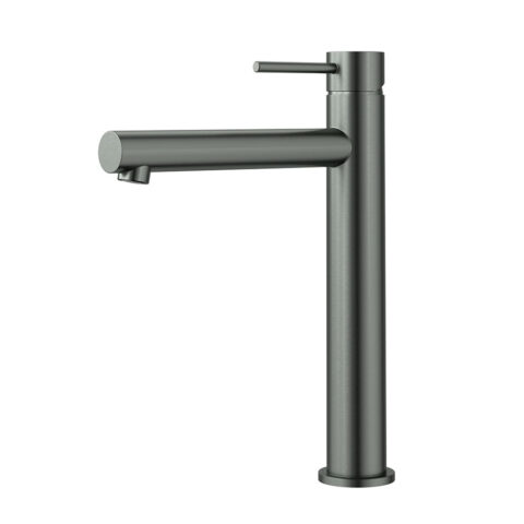 P&P Plus Otus Slimline High Rise Basin Mixer Gunmetal