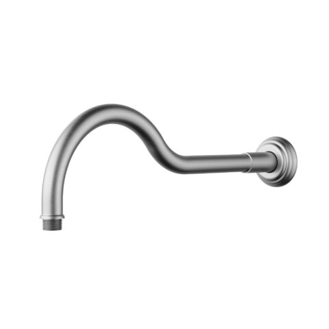 Ikon Clasico Horizontal Shower Arm Brushed Nickel