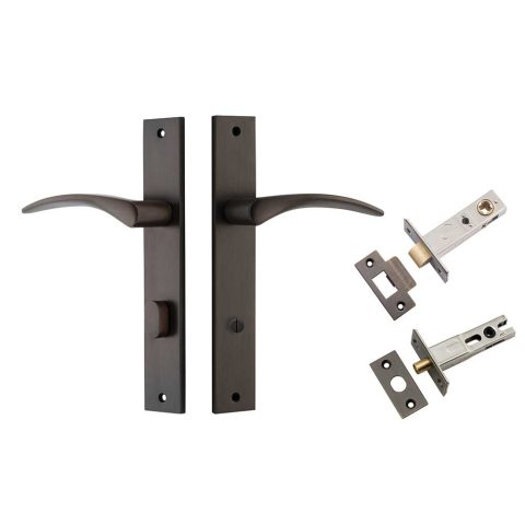 Iver Oxford Rectangular Door Handle Lever Kit