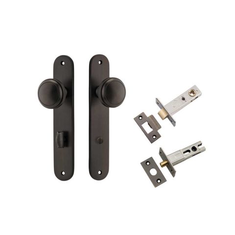 Iver Paddington Oval Door Handle Knob Kit