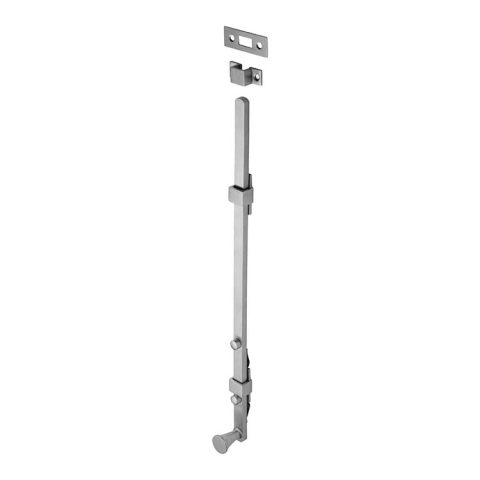 Tradco 450mm Panic Bolt Satin Chrome