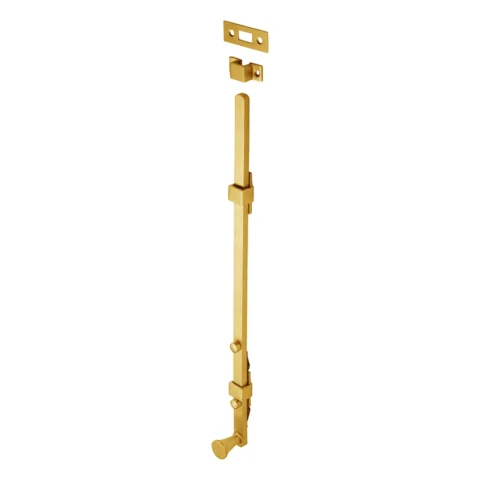 Tradco 450mm Panic Bolt Satin Brass
