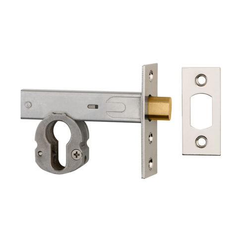 Iver Euro Mortice Deadbolt Only Polished Nickel